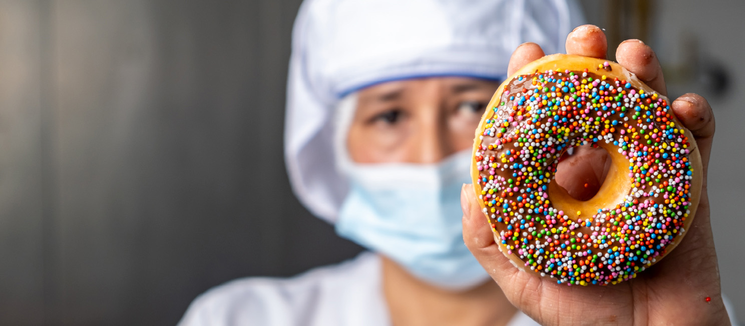 Background Donut Factory