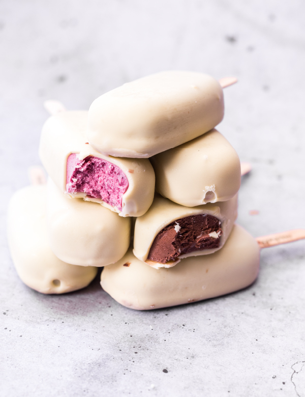 Paleta de Chocolate Belga Blanco