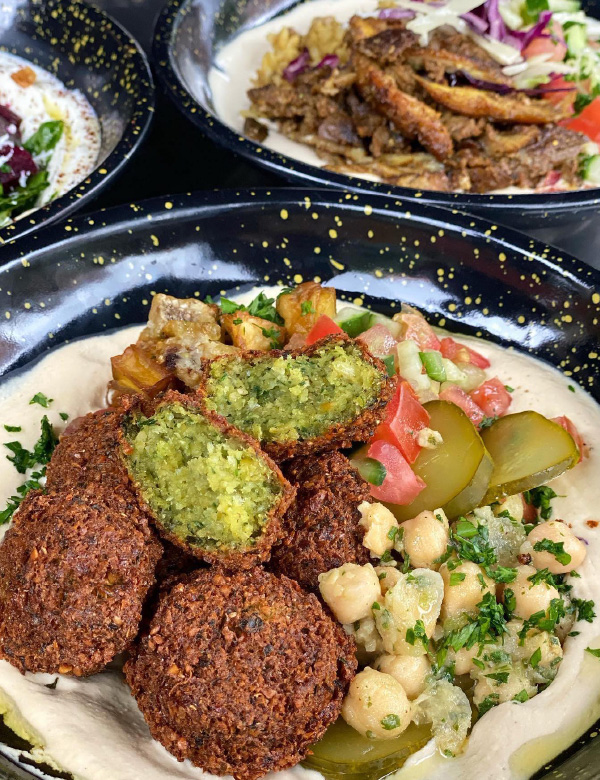 Falafel Hummus Bowl
