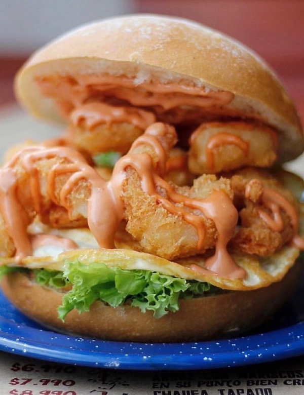 Sánguche de Camarón