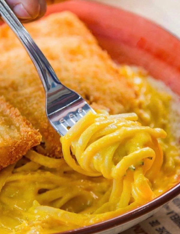 Tallarines a la Huancaína